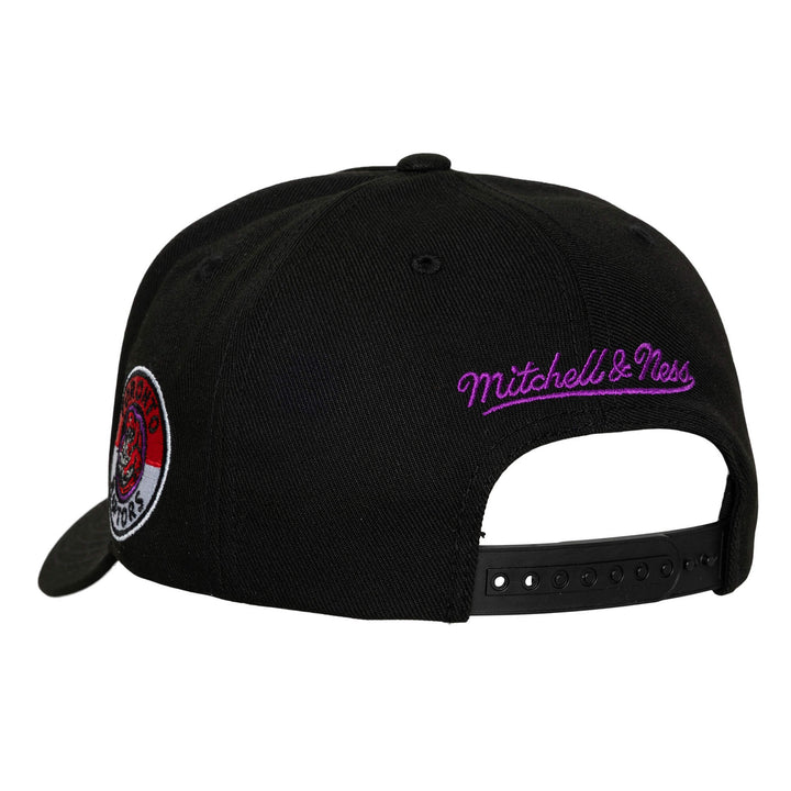 Toronto Raptors NBA Pro Pinch Snapback Mitchell &amp; Ness Black