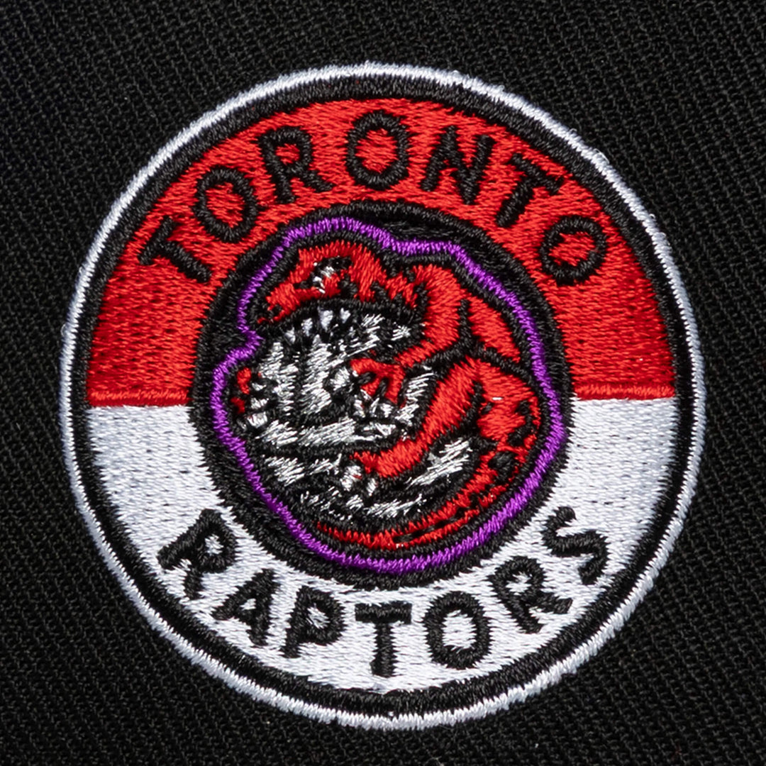 Toronto Raptors NBA Pro Pinch Snapback Mitchell &amp; Ness Black