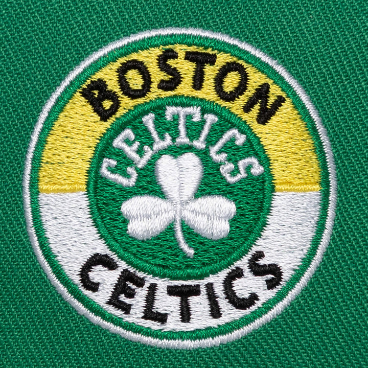 Boston Celtics NBA Pro Pinch Snapback Mitchell &amp; Ness Green