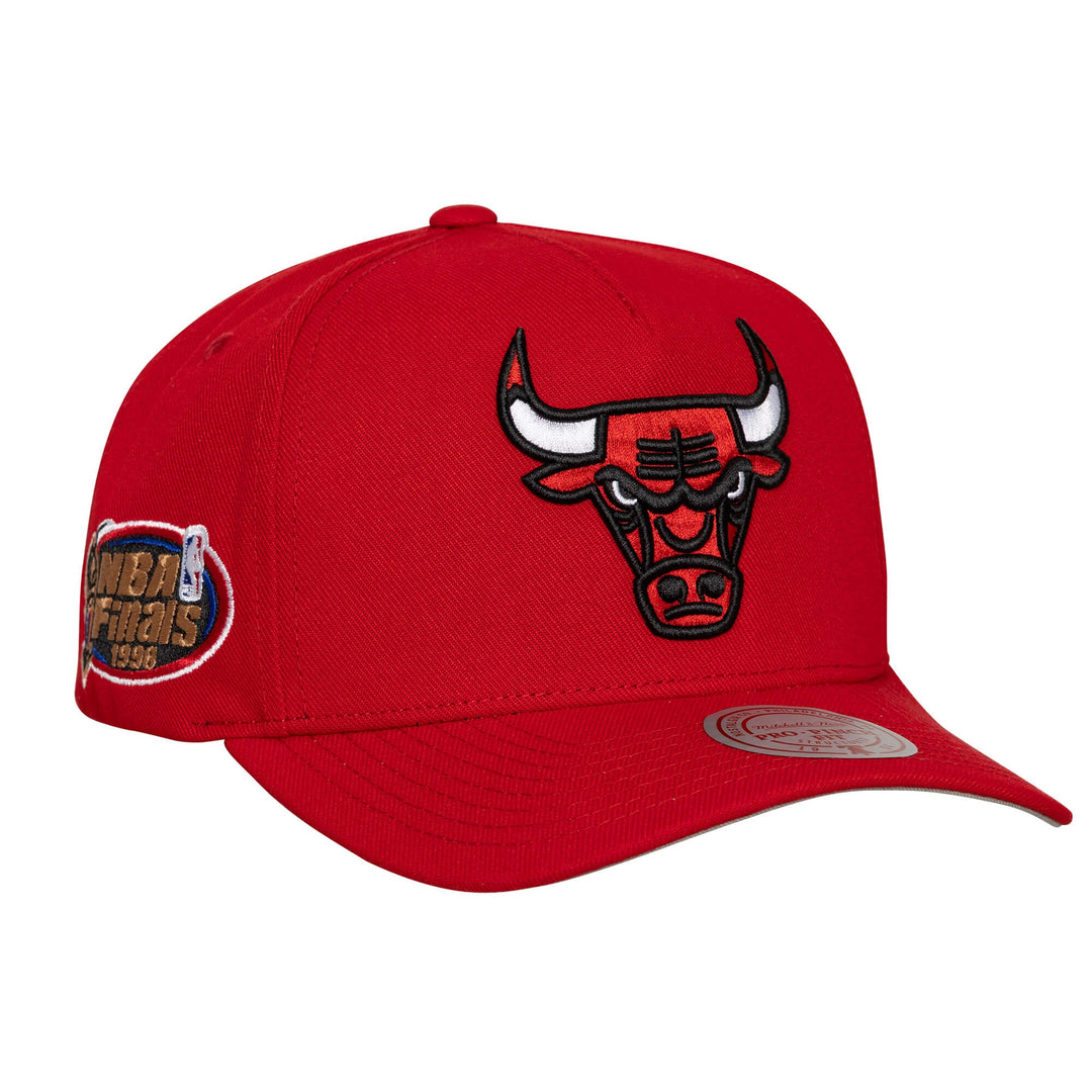 Chicago Bulls NBA Pro Pinch Snapback Mitchell &amp; Ness Red