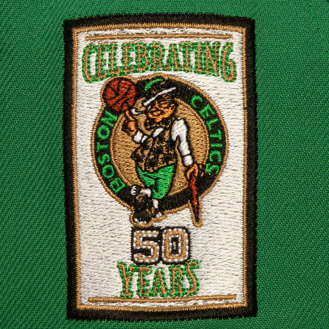 Boston Celtics NBA In the City Pro Snapback Mitchell &amp; Ness Green