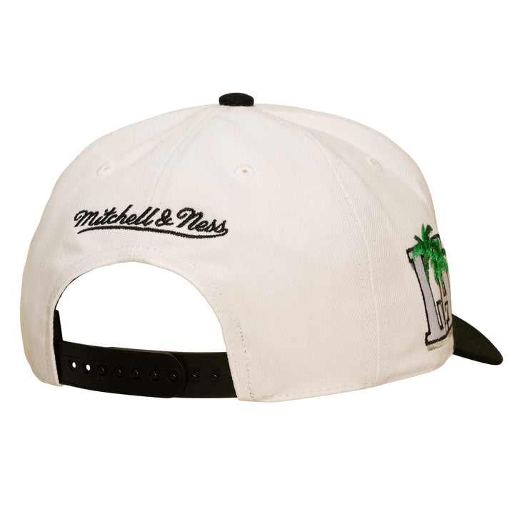 Los Angeles Lakers NBA In the City Pro Snapback Mitchell &amp; Ness White