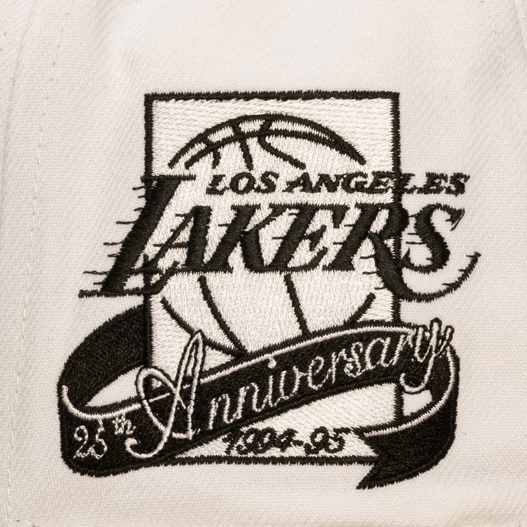 Los Angeles Lakers NBA In the City Pro Snapback Mitchell &amp; Ness White