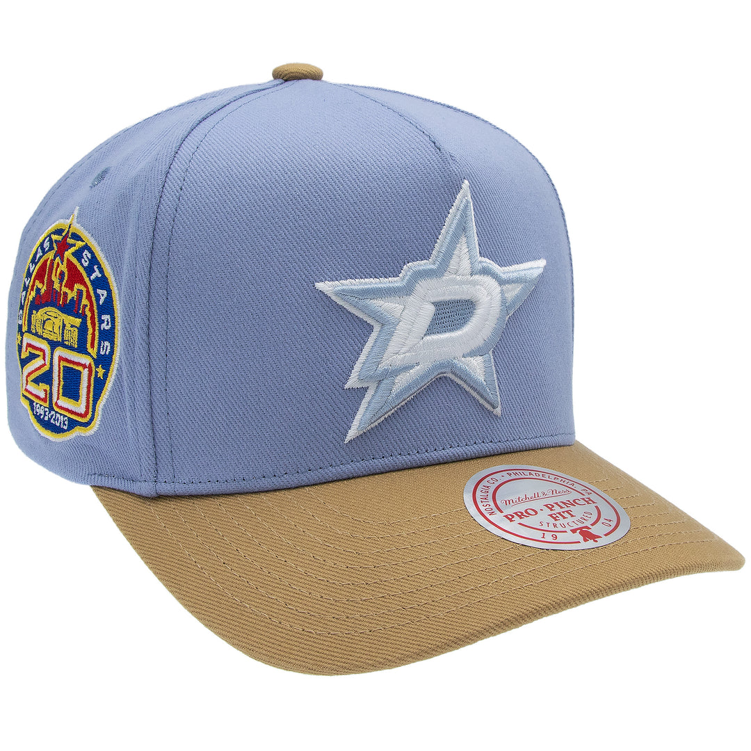 Dallas Stars NHL Blue Khaki Pro Crown Snapback Mitchell &amp; Ness