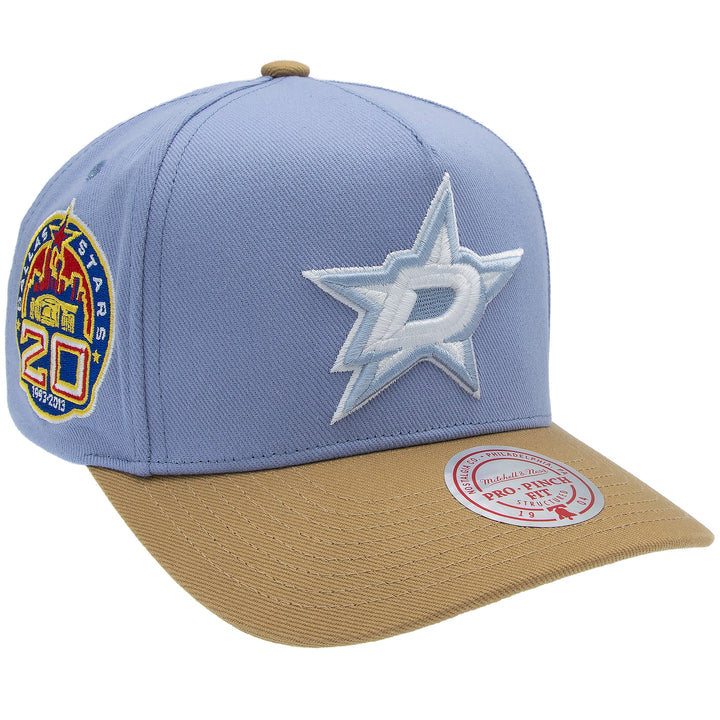 Dallas Stars NHL Blue Khaki Pro Crown Snapback Mitchell &amp; Ness