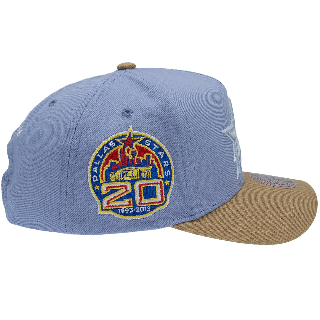 Dallas Stars NHL Blue Khaki Pro Crown Snapback Mitchell &amp; Ness