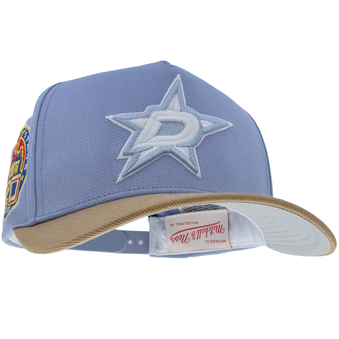 Dallas Stars NHL Blue Khaki Pro Crown Snapback Mitchell &amp; Ness