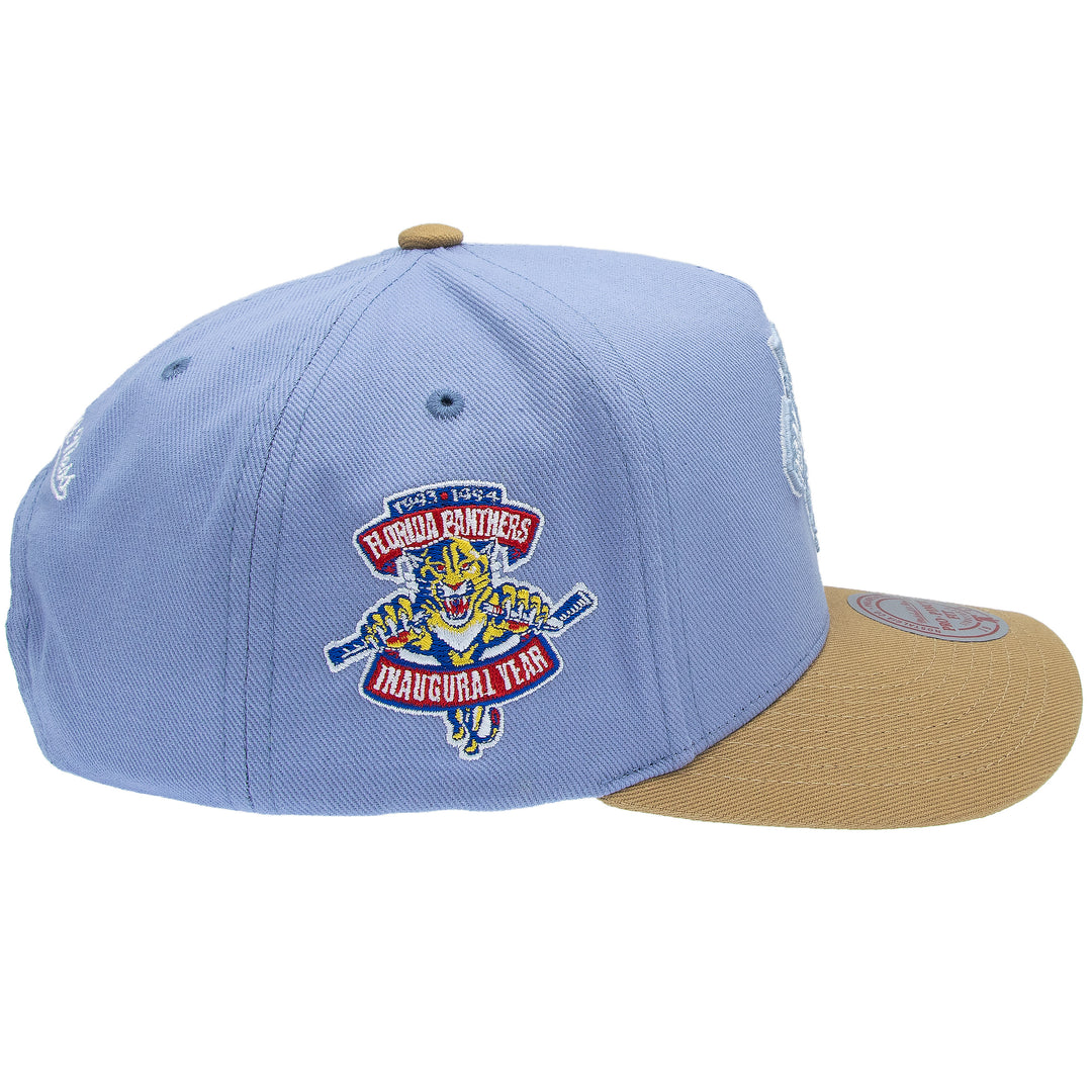 Florida Panthers NHL Blue Khaki Pro Crown Snapback Mitchell &amp; Ness