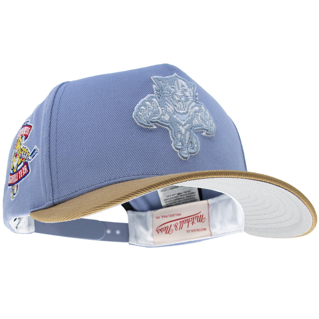 Florida Panthers NHL Blue Khaki Pro Crown Snapback Mitchell &amp; Ness