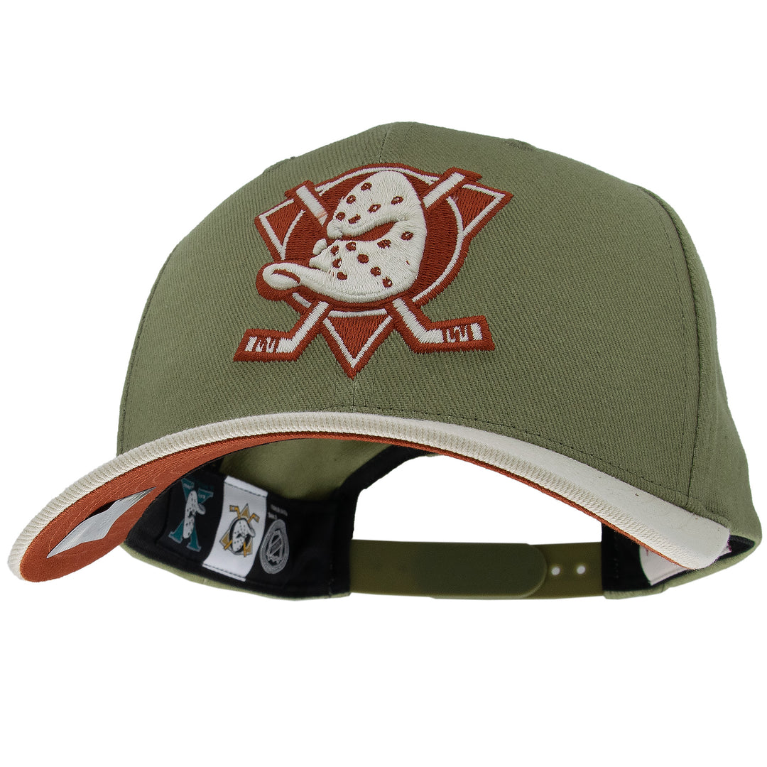 Anaheim Ducks NHL Pecan Pro Crown Snapback Mitchell &amp; Ness
