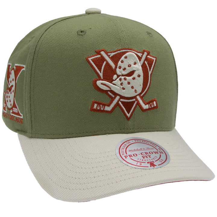 Anaheim Ducks NHL Pecan Pro Crown Snapback Mitchell &amp; Ness