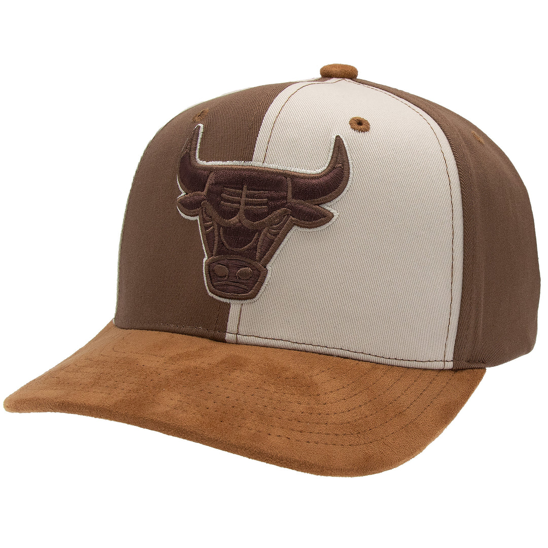 Chicago Bulls NBA Pin Wheel Pro Crown Snapback Mitchell &amp; Ness