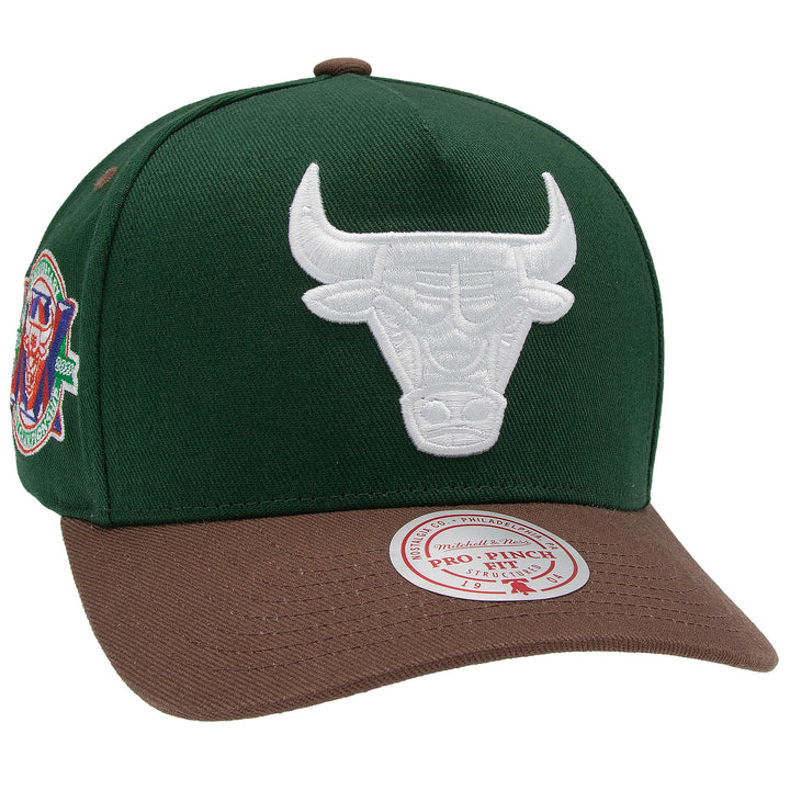 Chicago Bulls NBA Outland Pro Pinch Snapback Mitchell &amp; Ness