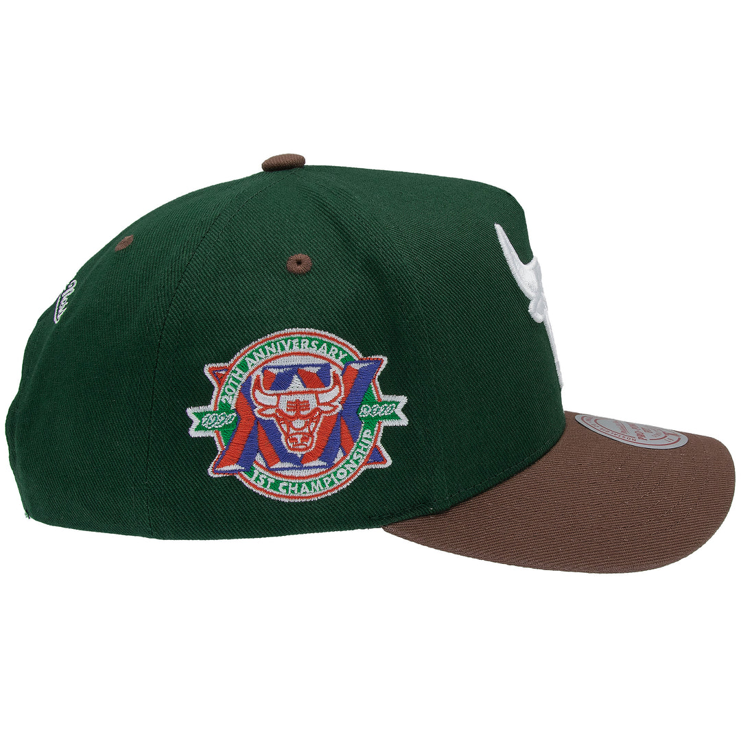 Chicago Bulls NBA Outland Pro Pinch Snapback Mitchell &amp; Ness
