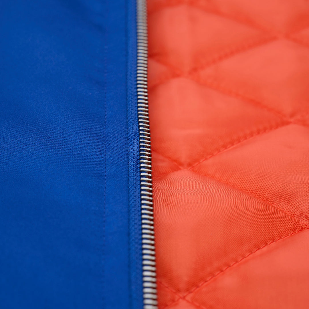 New York Knicks NBA Throw It Back Heavyweight Satin Jacket Mitchell &amp; Ness