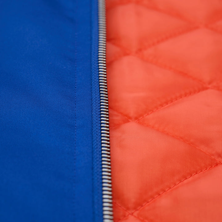 New York Knicks NBA Throw It Back Heavyweight Satin Jacket Mitchell &amp; Ness