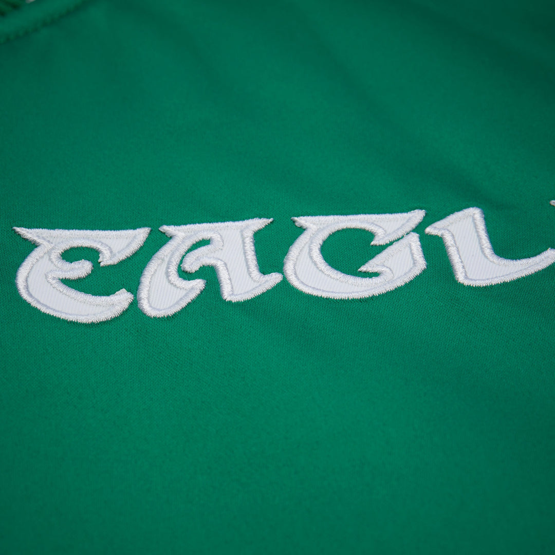 Philadelphia Eagles NFL Throw It Back Heavyweight Satin Jacket Mitchell &amp; Ness