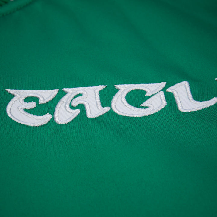 Philadelphia Eagles NFL Throw It Back Heavyweight Satin Jacket Mitchell &amp; Ness