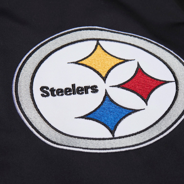 Pittsburgh Steelers NFL Throw It Back Heavyweight Satin Jacket Mitchell &amp; Ness