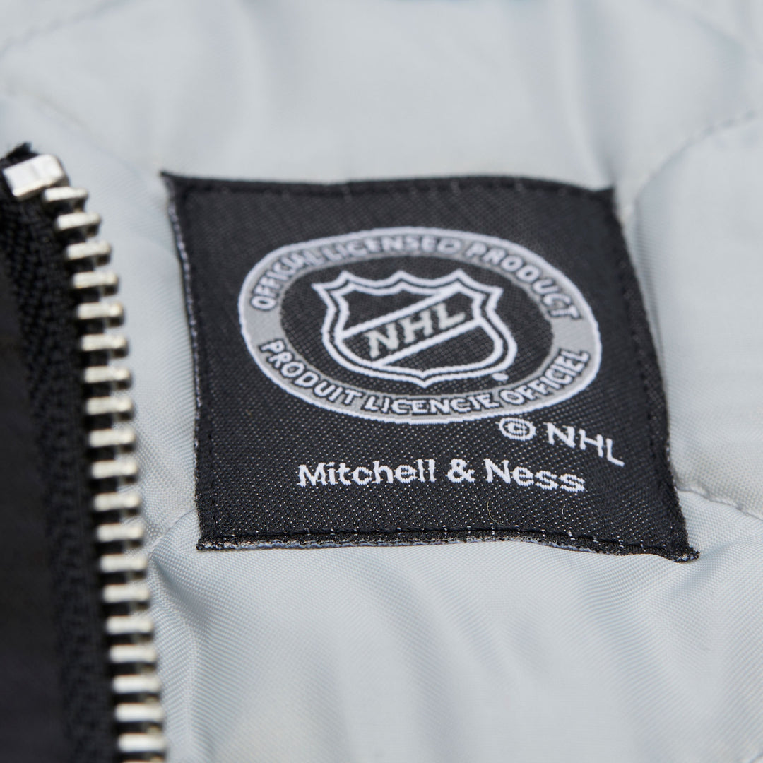Los Angeles Kings NHL Throw It Back Heavyweight Satin Jacket Mitchell &amp; Ness