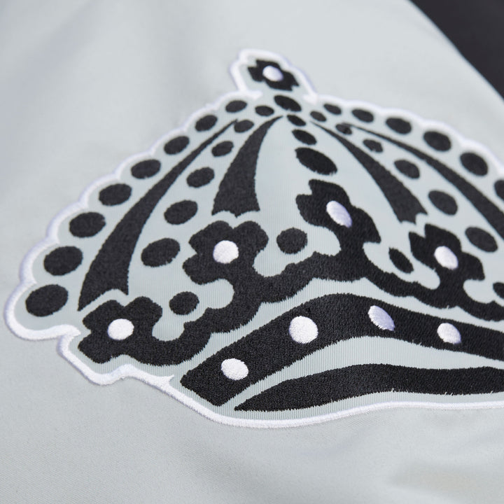 Los Angeles Kings NHL Throw It Back Heavyweight Satin Jacket Mitchell &amp; Ness