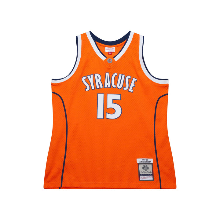 Mitchell &amp; Ness - NCAA Swingman Jersey - Carmelo Anthony - Syracuse Orange - 2002-2003
