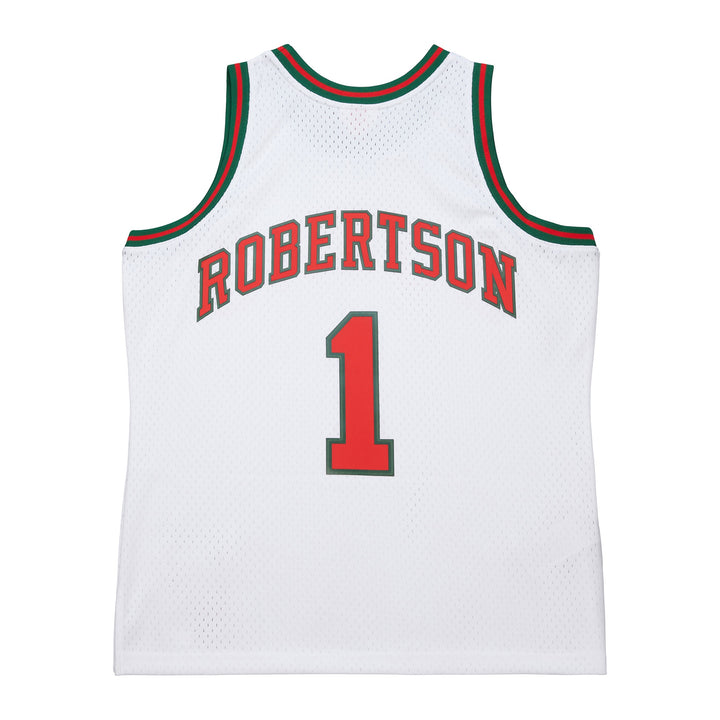 Mitchell &amp; Ness - NBA Swingman Jersey - Milwaukee Bucks - Oscar Robertson - 1971-1972