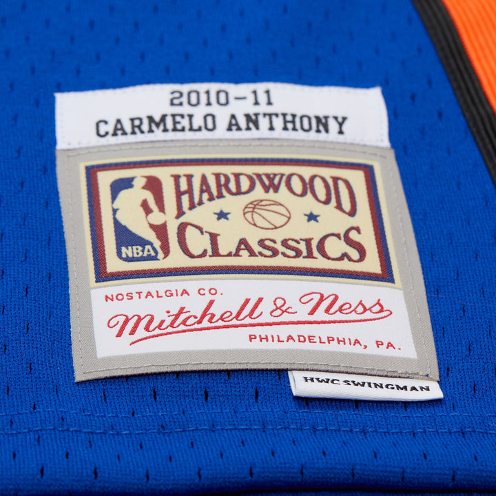 Mitchell &amp; Ness - NBA Swingman Jersey - New York Knick - Carmelo Anthony - 2009-2010