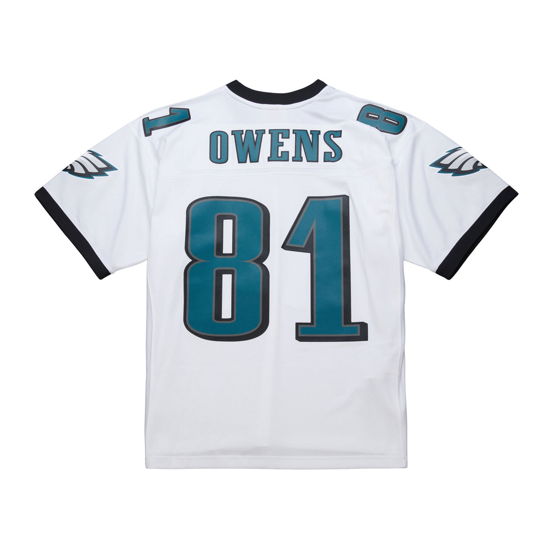 Terrell Owens Philadelphia Eagles 2004 NFL Legacy Jersey Mitchell &amp; Ness White