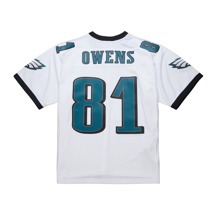 Terrell Owens Philadelphia Eagles 2004 NFL Legacy Jersey Mitchell &amp; Ness White