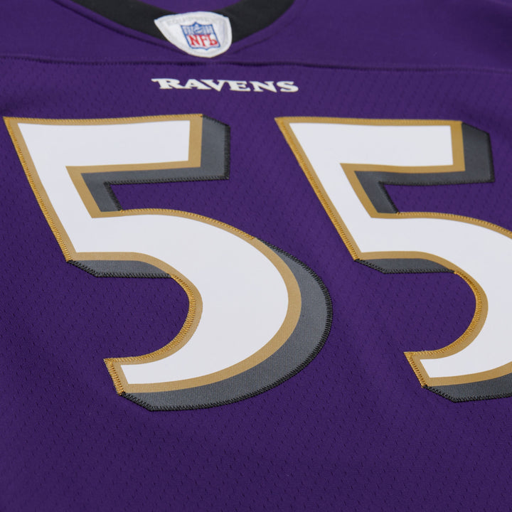 Terrell Suggs Baltimore Ravens 2003 NFL Dark Jersey Mitchell &amp; Ness