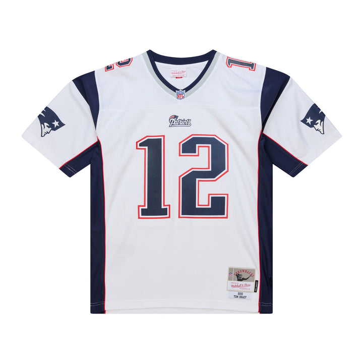 Tom Brady New England Patriots 2000 NFL White Jersey Mitchell &amp; Ness