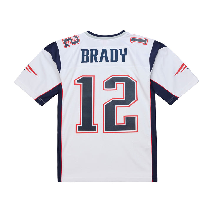 Tom Brady New England Patriots 2000 NFL White Jersey Mitchell &amp; Ness