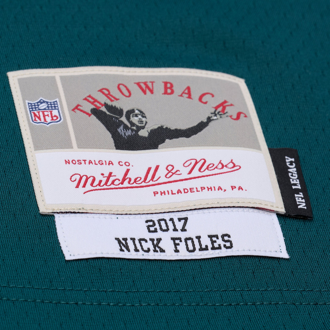 Nick Foles Philadelphia Eagles 2017 NFL Legacy Jersey Mitchell &amp; Ness