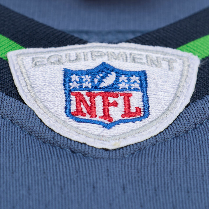 Marshawn Lynch Seattle Seahawks 2010 NFL Legacy Dark Jersey Mitchell &amp; Ness Blue