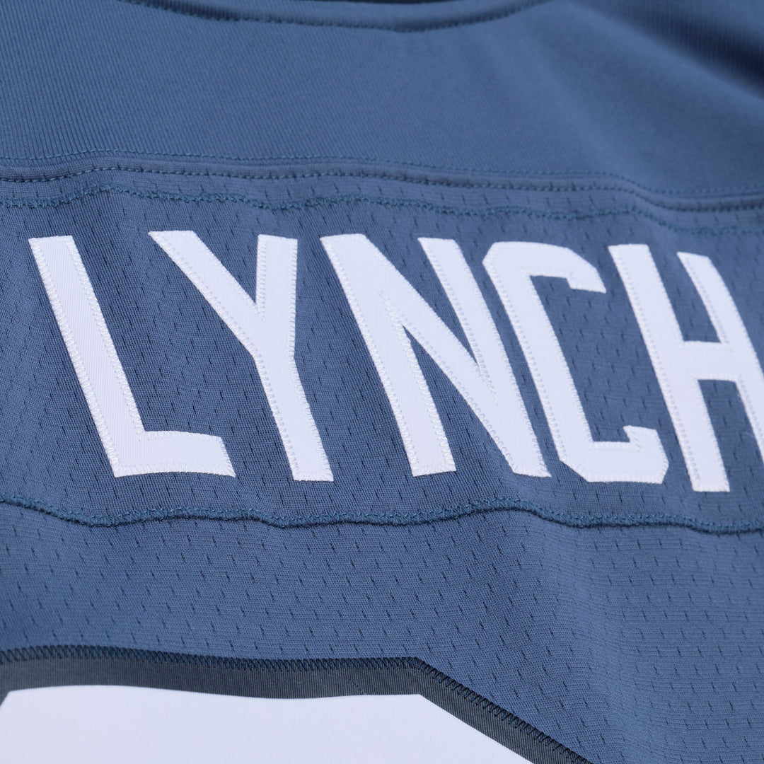 Marshawn Lynch Seattle Seahawks 2010 NFL Legacy Dark Jersey Mitchell &amp; Ness Blue