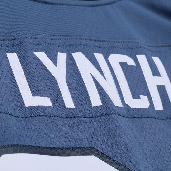 Marshawn Lynch Seattle Seahawks 2010 NFL Legacy Dark Jersey Mitchell &amp; Ness Blue