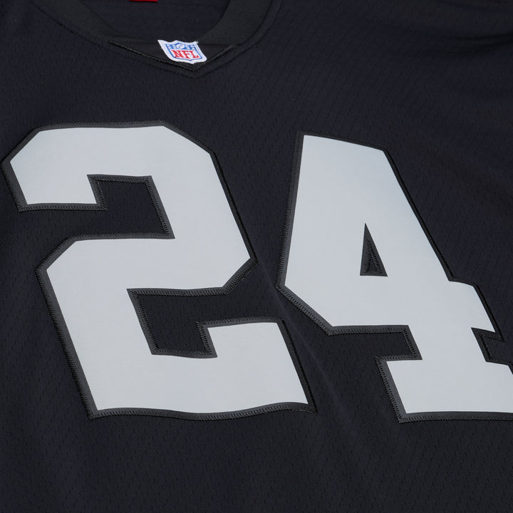 Marshawn Lynch Las Vegas Raiders 2017 NFL Legacy Dark Jersey Mitchell &amp; Ness Black