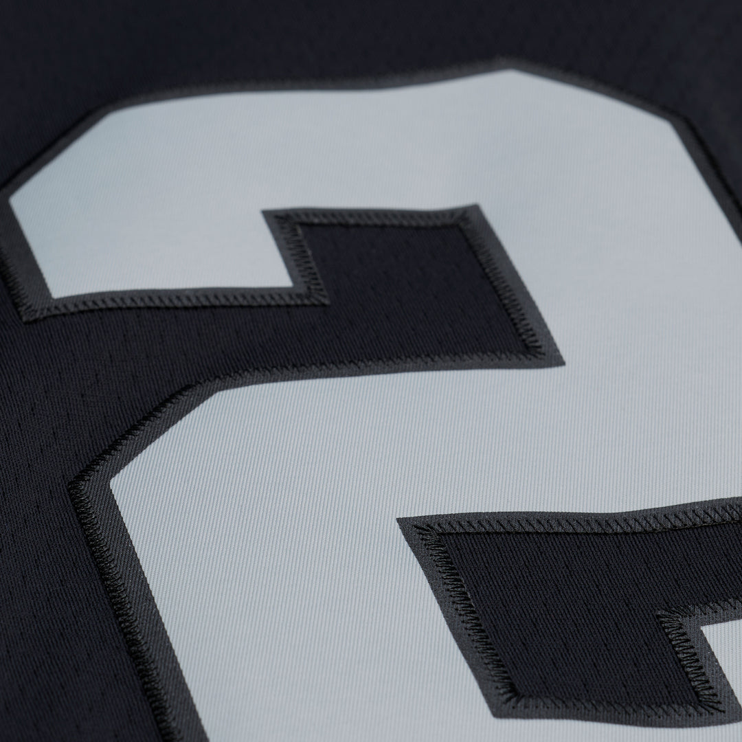 Marshawn Lynch Las Vegas Raiders 2017 NFL Legacy Dark Jersey Mitchell &amp; Ness Black