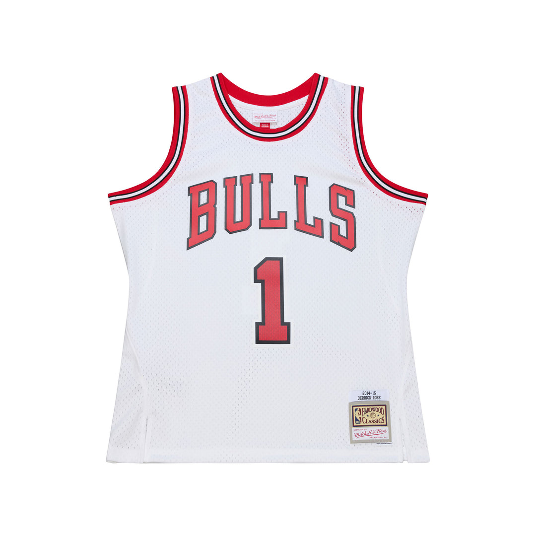 Derrick Rose Chicago Bulls 2014 NBA Swingman Jersey Mitchell &amp; Ness White
