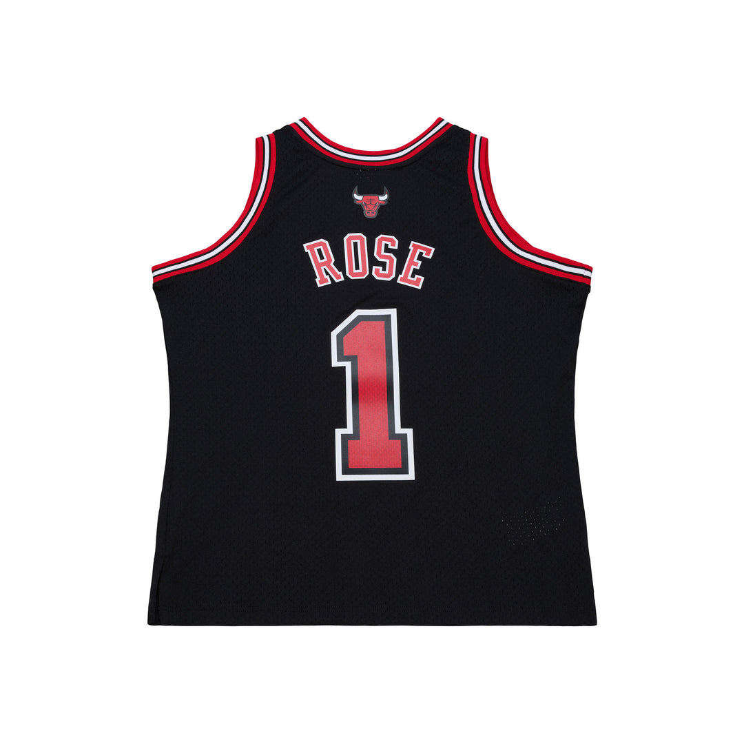Derrick Rose Chicago Bulls 2010-11 NBA Swingman Jersey Mitchell &amp; Ness Black