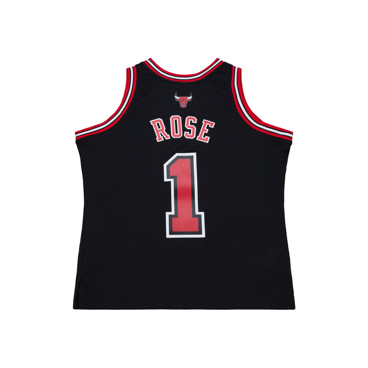 Derrick Rose Chicago Bulls 2010-11 NBA Swingman Jersey Mitchell &amp; Ness Black