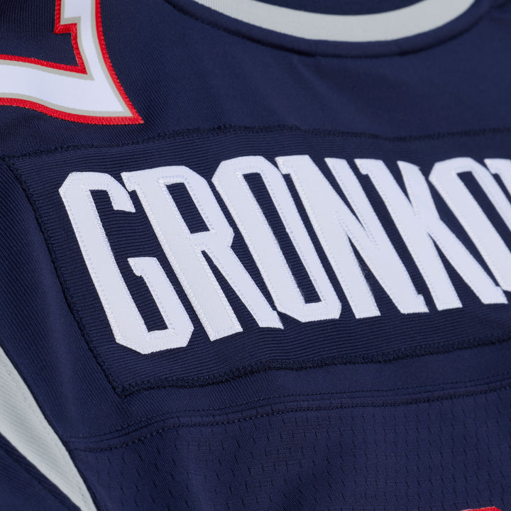 Rob Gronkowski New England Patriots 2010 NFL Legacy Dark Jersey Mitchell &amp; Ness Navy