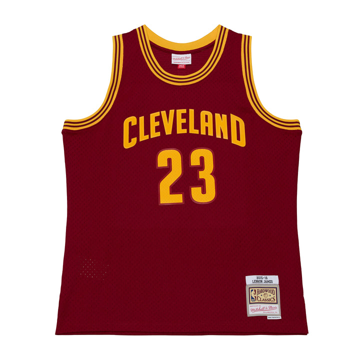 Lebron James Cleveland Cavaliers 2015-2016 Road NBA Swingman Jersey Mitchell &amp; Ness