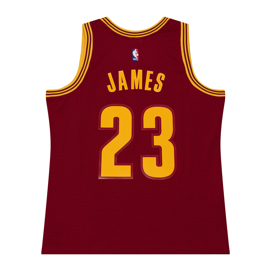 Lebron James Cleveland Cavaliers 2015-2016 Road NBA Swingman Jersey Mitchell &amp; Ness