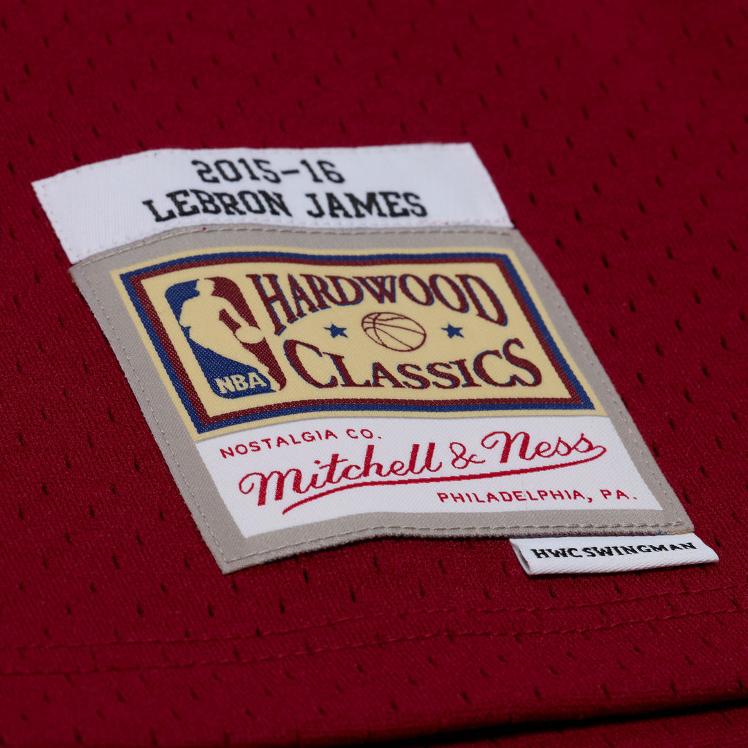 Lebron James Cleveland Cavaliers 2015-2016 Road NBA Swingman Jersey Mitchell &amp; Ness