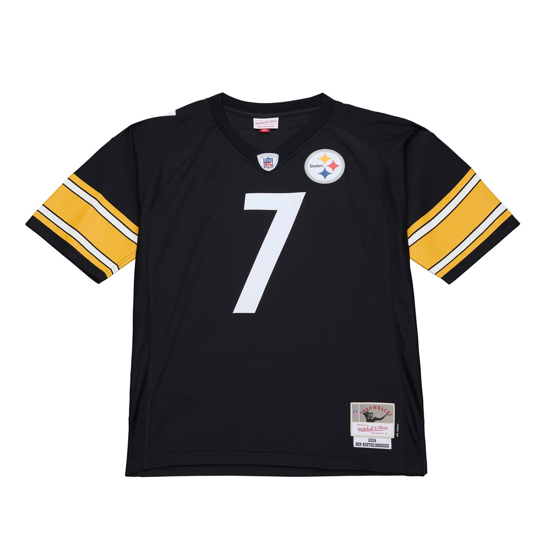 Pittsburgh Steelers Ben Roethlisberger NFL Dark Jersey Mitchell &amp; Ness
