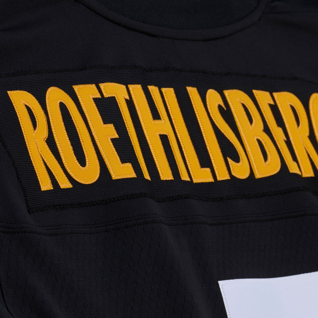 Pittsburgh Steelers Ben Roethlisberger NFL Dark Jersey Mitchell &amp; Ness