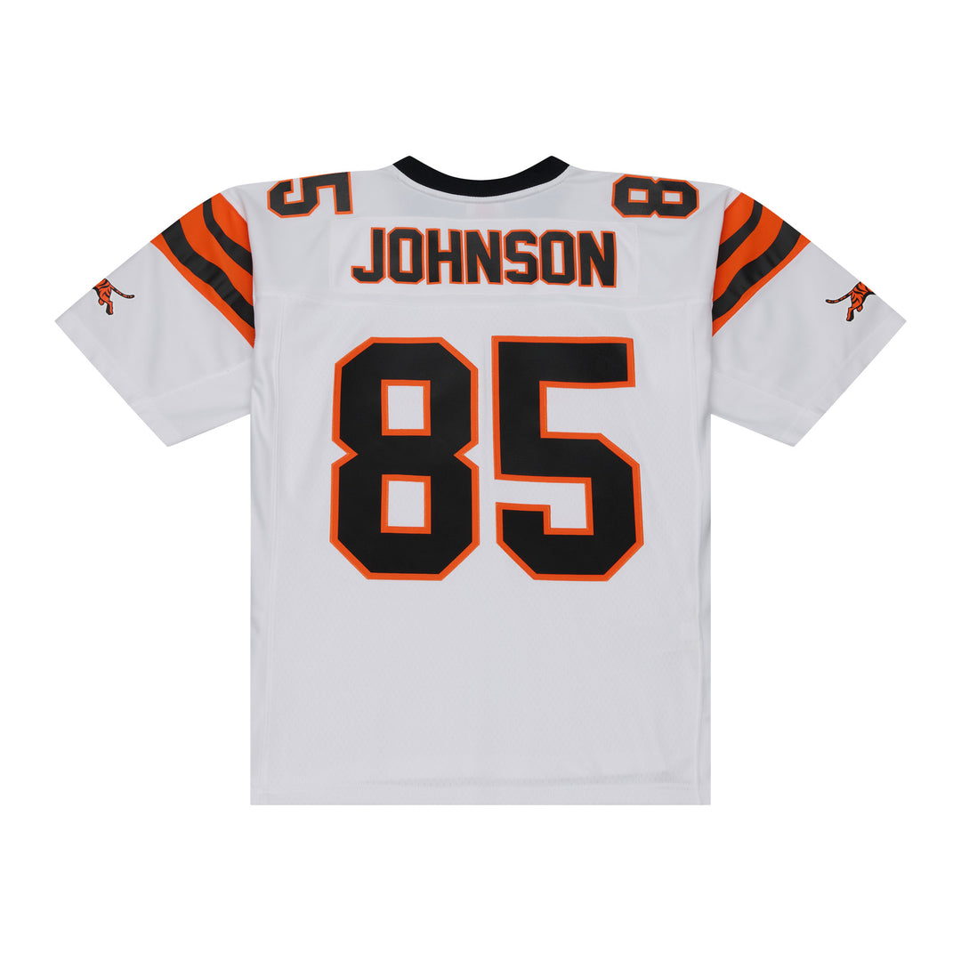 Chad Johnson Cincinnati Bengals 2001 NFL White Legacy Jersey Mitchell &amp; Ness