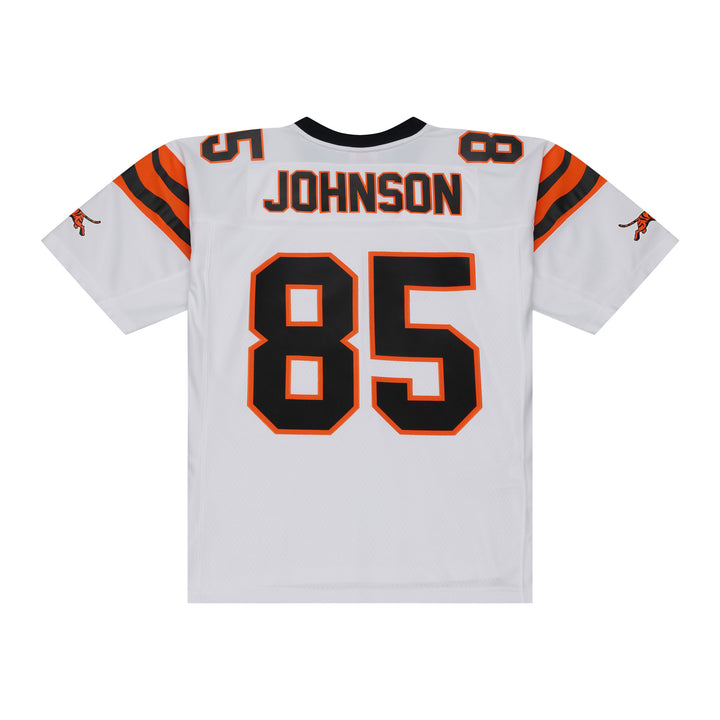 Chad Johnson Cincinnati Bengals 2001 NFL White Legacy Jersey Mitchell &amp; Ness